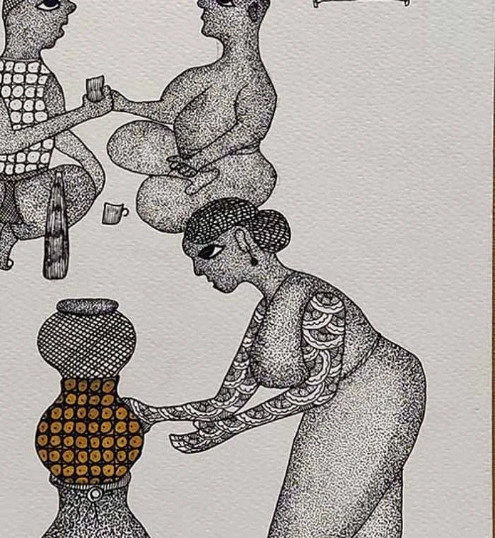 Kutumbh Gond Painting
