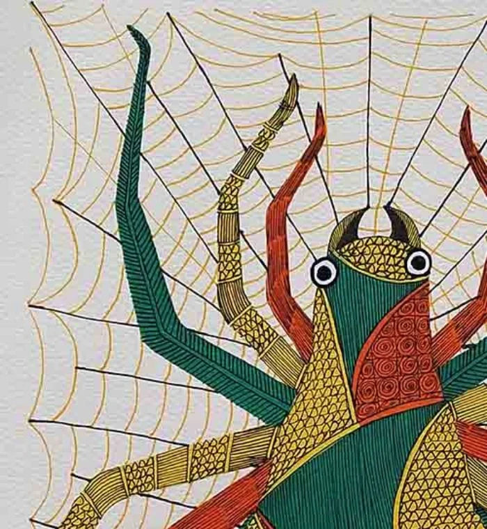 Makdi Gond Painting