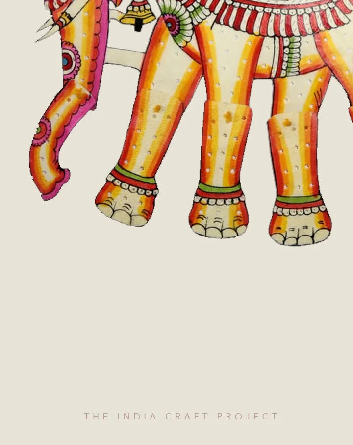 Gajraaj Hand Painted Puppet