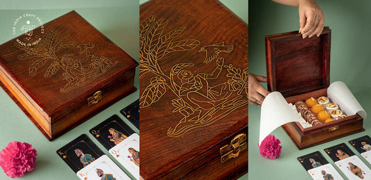 Wooden Box Design | In Tarkashi