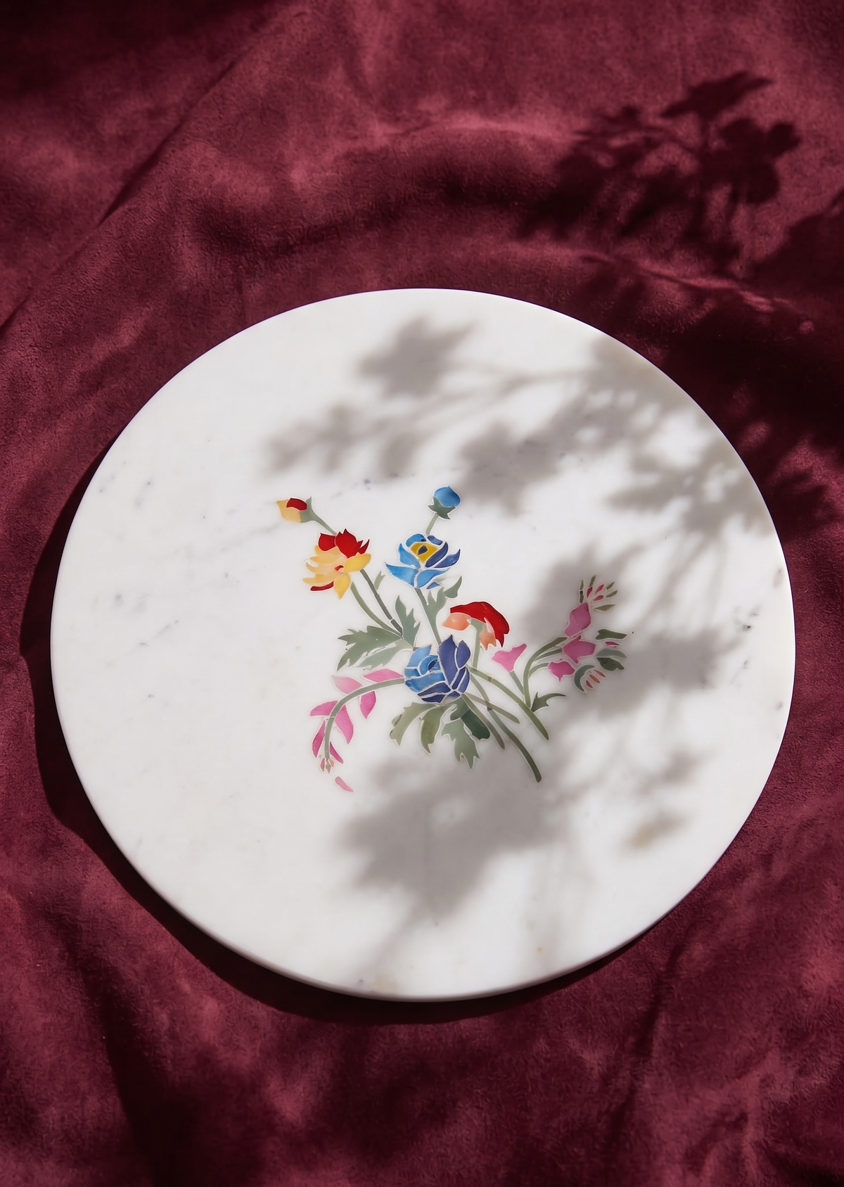 Marble Inlay Trays & Platters
