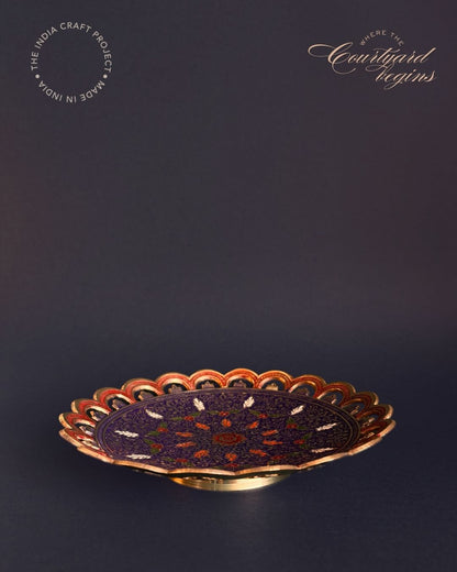 The Indigo Darbaar | Meenakari Bowl