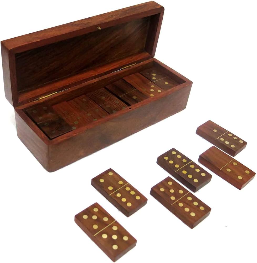 Dominos Game in Wood