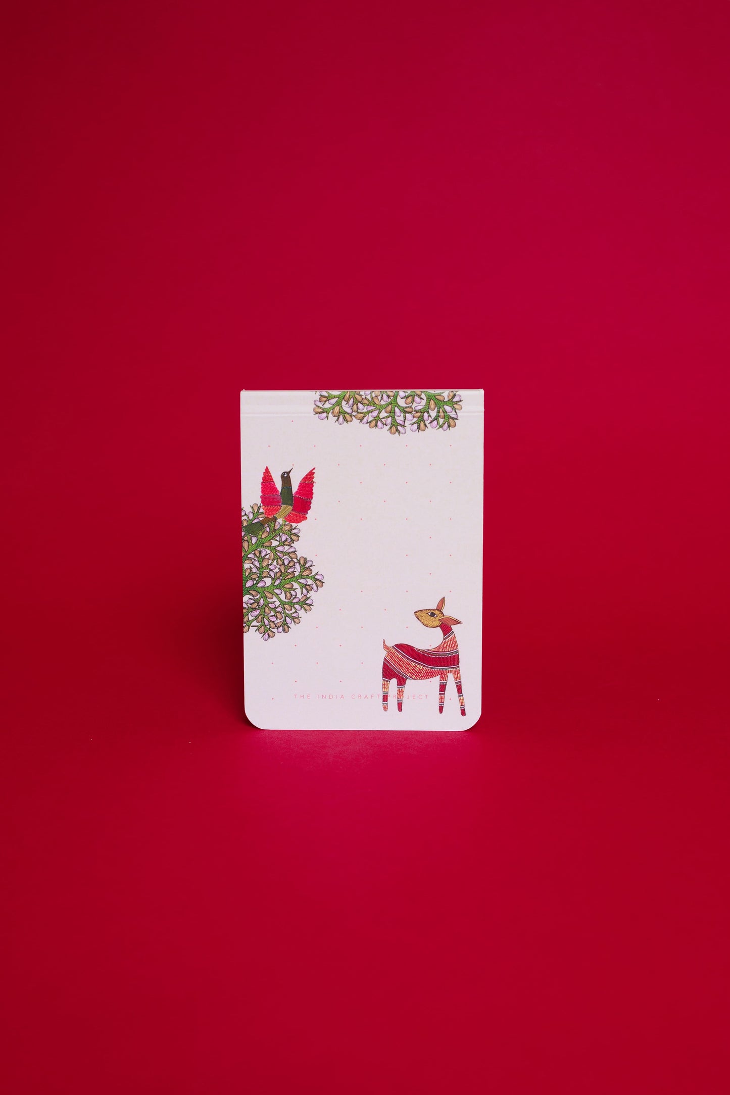 Arth Notepad | Courtship in Bloom | Gond Art