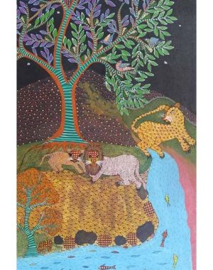 Raatein | Gond Painting