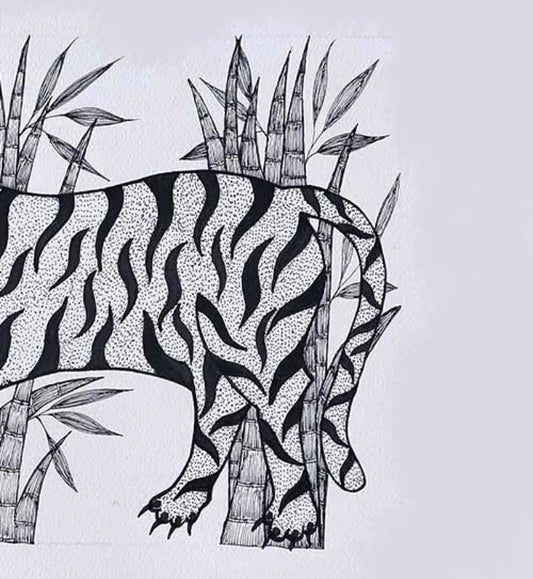 ‘Baghjatin’ Gond Painting