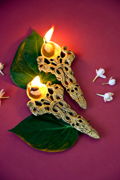 Brass Aarti Diya
