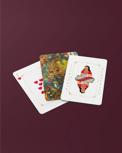 Kalighat Art Playing Cards | Collectible Indian Art Deck | PRE-ORDER