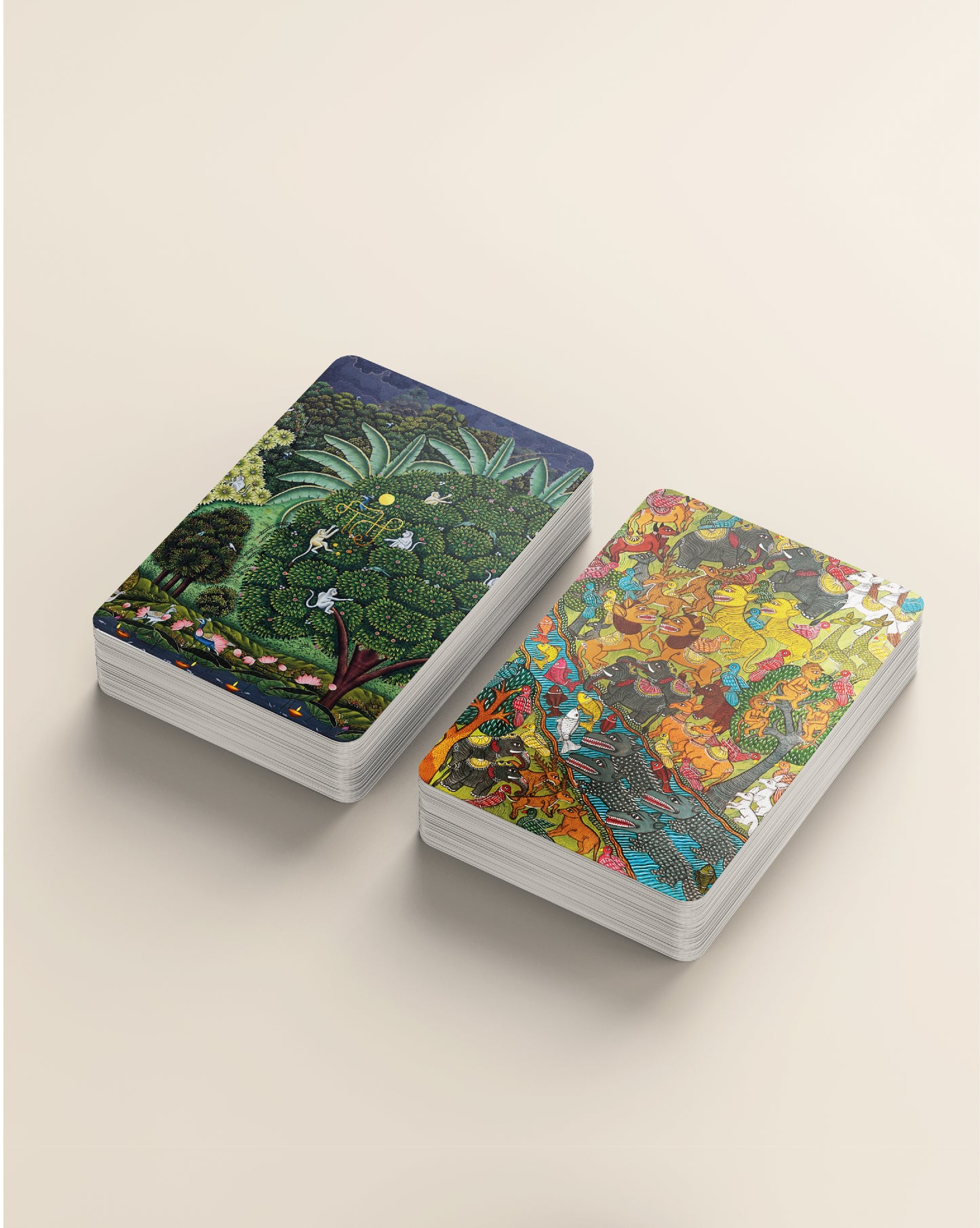 Kalighat Art Playing Cards | Collectible Indian Art Deck | PRE-ORDER