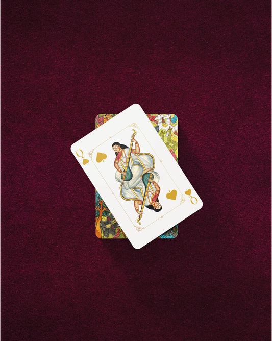 Kalighat Art Playing Cards | Collectible Indian Art Deck