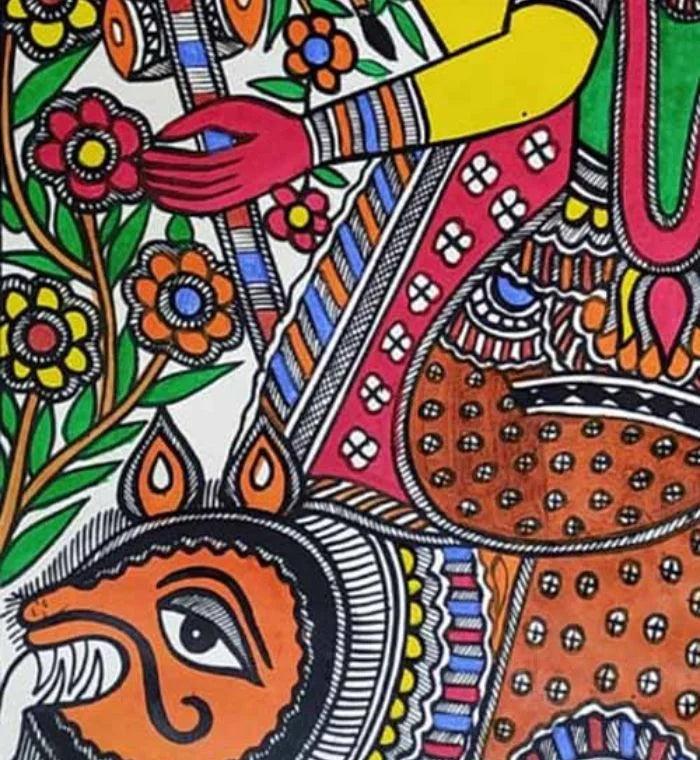‘Vimla’ Madhubani Painting