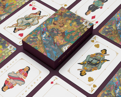 Kalighat Art Playing Cards | Collectible Indian Art Deck | PRE-ORDER