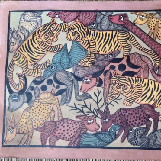 Sub Sundarban | Bengal Pattachitra Animal Painting