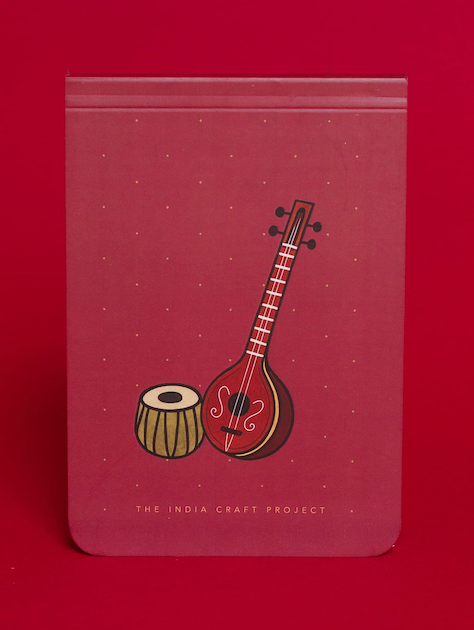 Arth Notepad | The Songkeepers |  Kalighat  Art