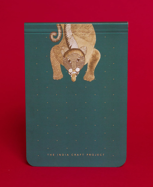Arth Notepad | Gond Leopard | Gond Art