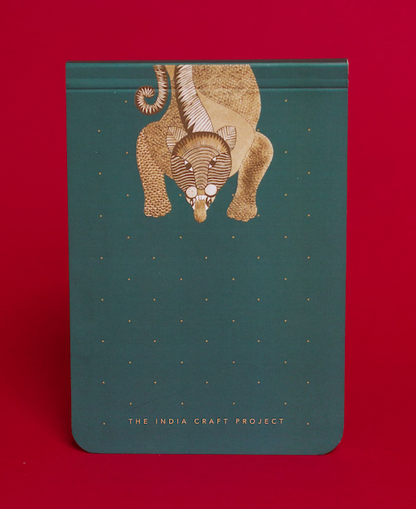 Arth Notepad | Gond Leopard | Gond Art