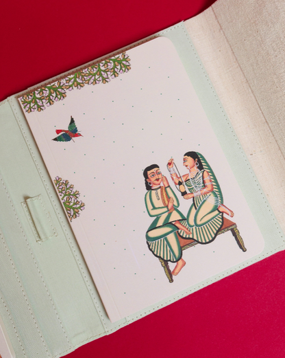 Arth Diary | Courtship in Bloom | Kalighat & Gond Art
