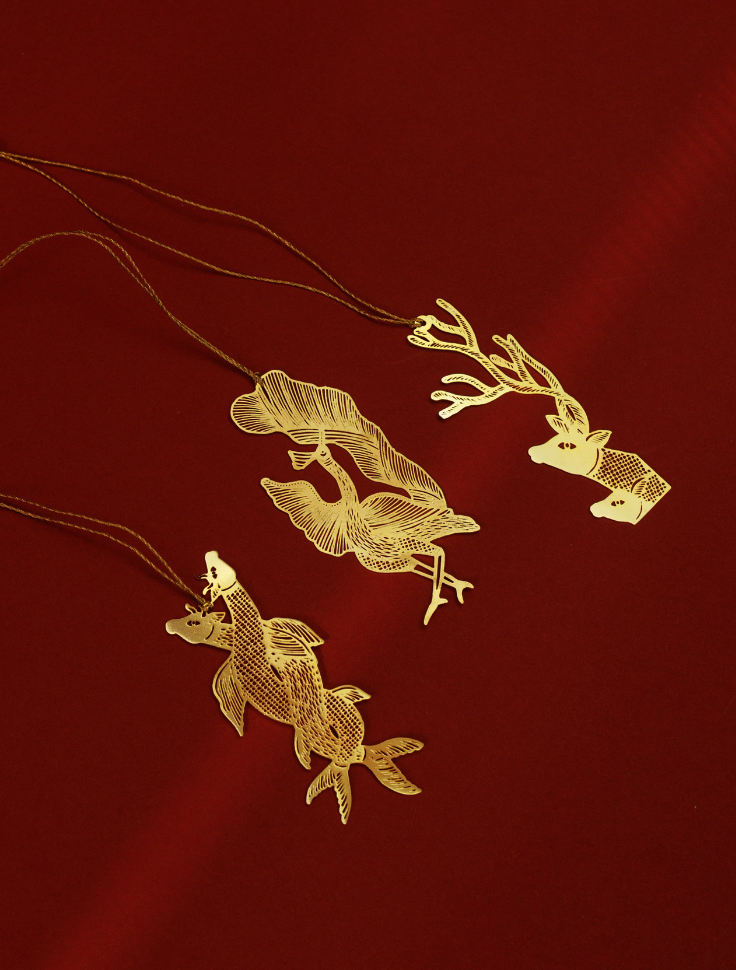 Gond Bird | Metal Bookmarks