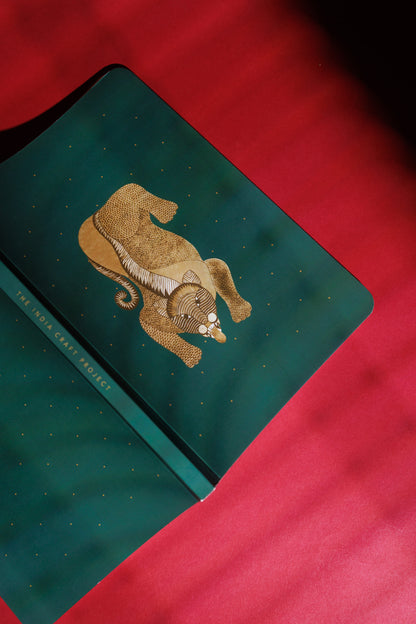 Arth Diary | Gond Leopard | Gond Art