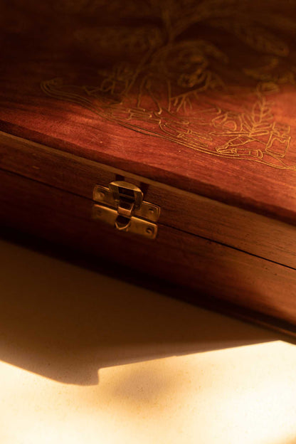 'Karigar' Tarkashi' Wooden Box