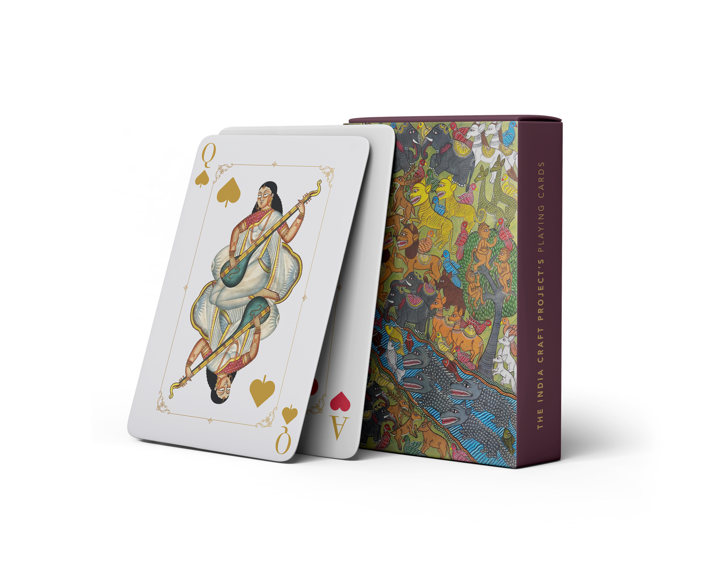 Kalighat Art Playing Cards | Collectible Indian Art Deck | PRE-ORDER