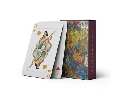 Kalighat Art Playing Cards | Collectible Indian Art Deck | PRE-ORDER