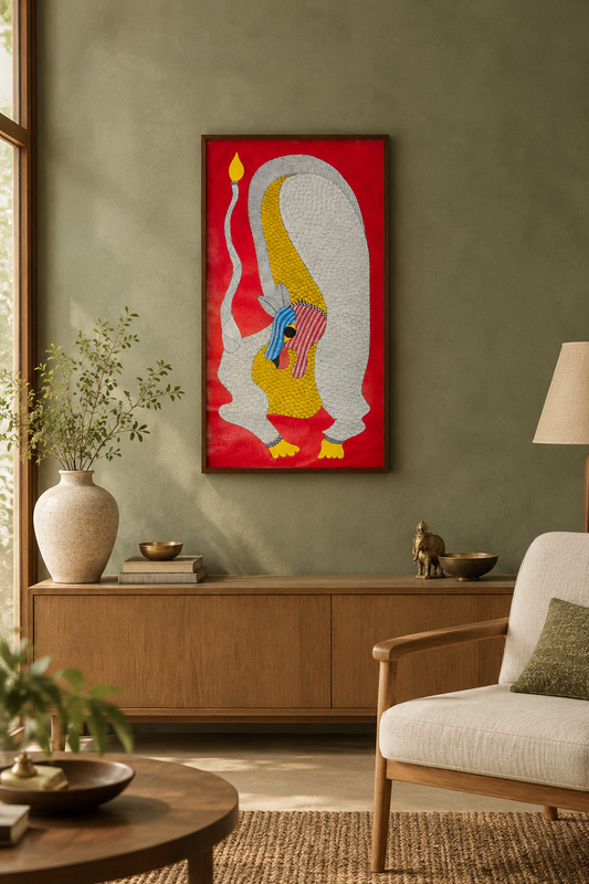 Animal Gond Painting | Gond Art