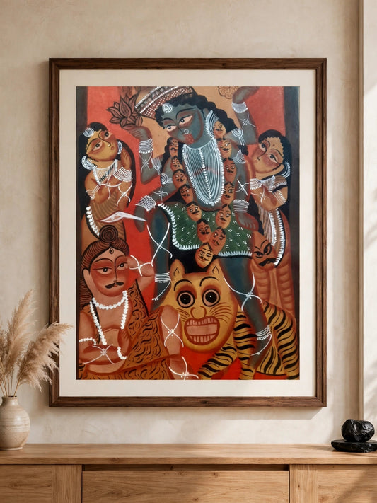 Bengal Pattachitra | Kalighat Painting