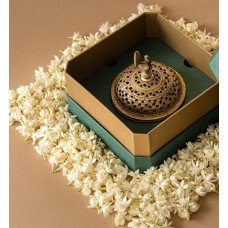 'Samudra Manthan' Dhoop Dhani Gift Box | Brass Naquashi