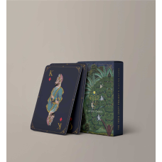 TICP Navy Blue Playing Cards | Rajasthani Miniature Art Inspired